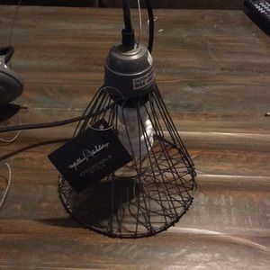 Modern wire lamp
